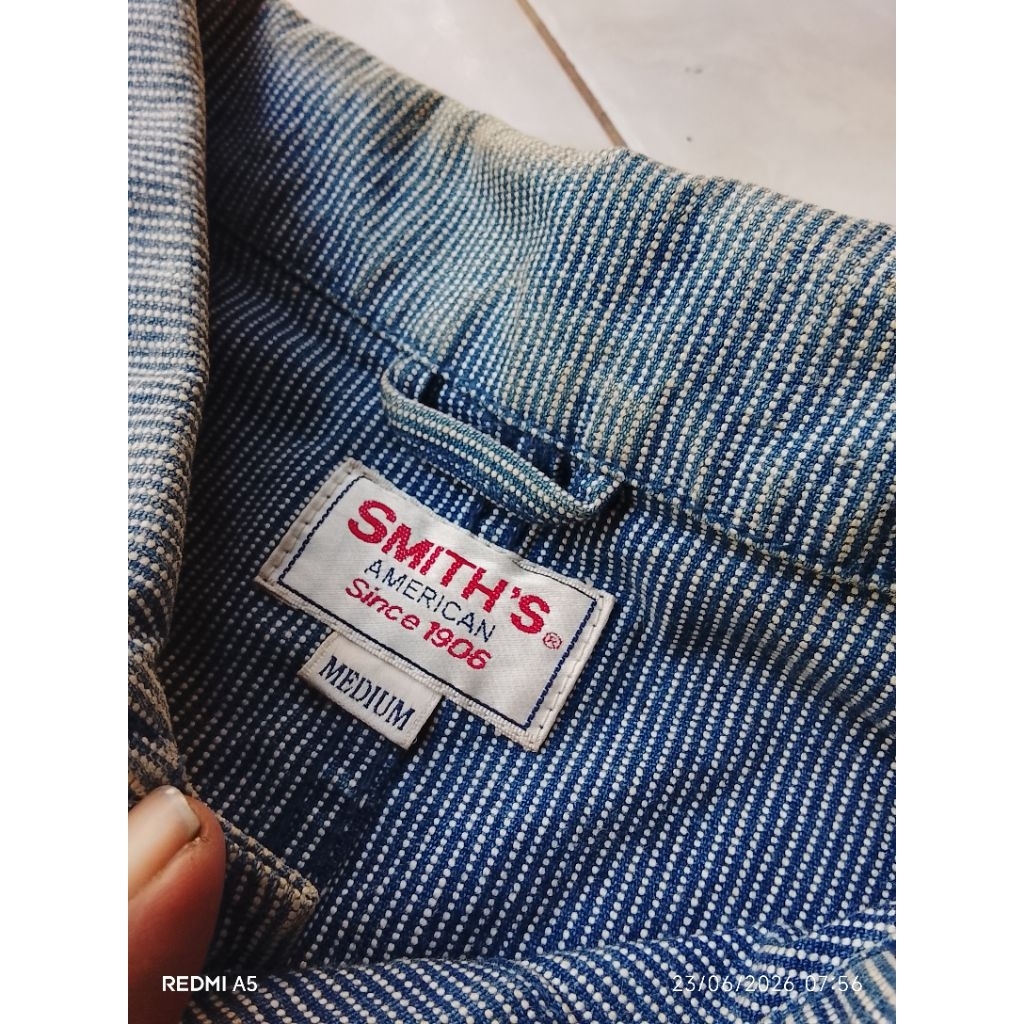 chore jaket smith American sashiko wabash hickory