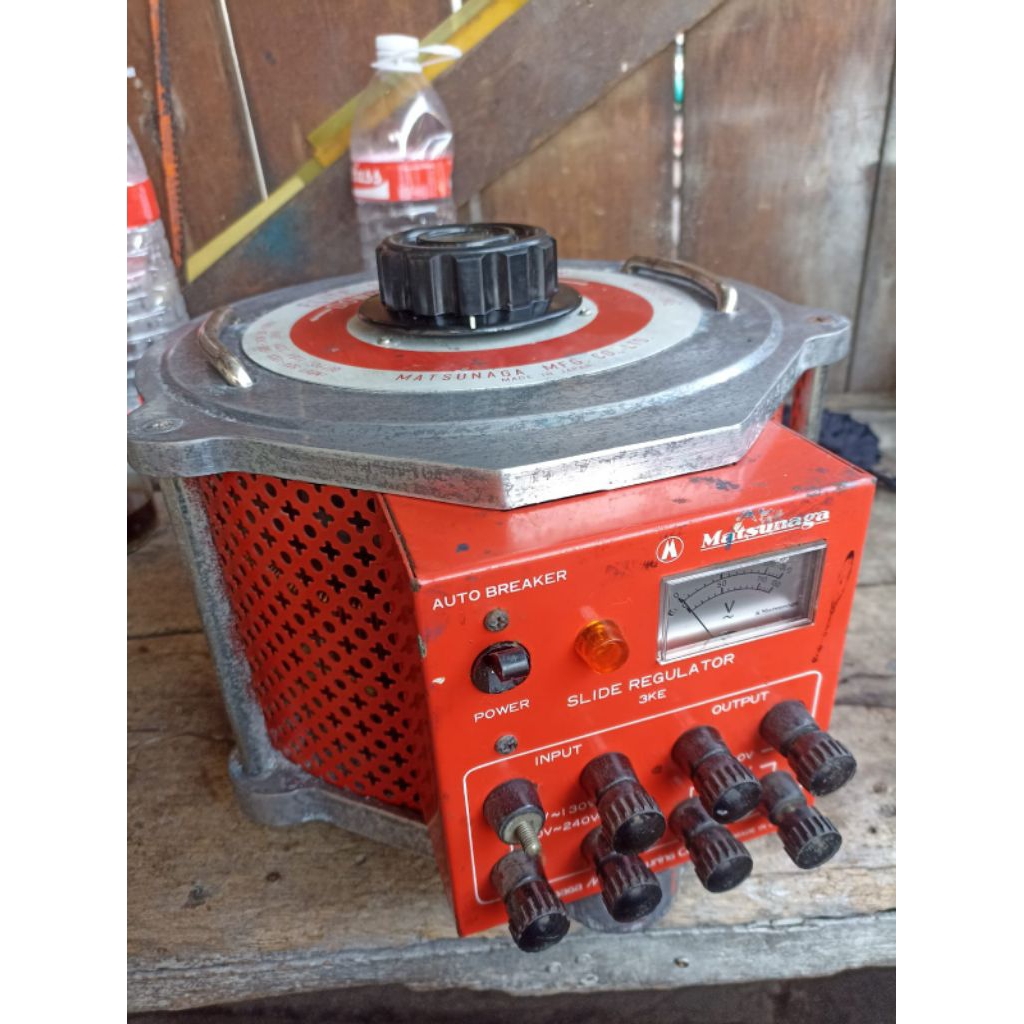slide regulator Matsunaga 3000watt made in japan