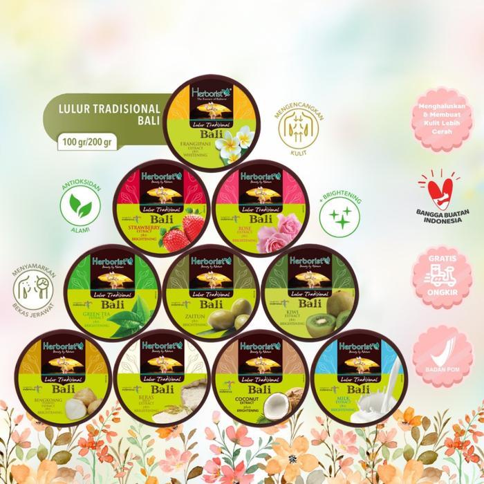 Herborist Indonesia - Herborist Lulur Bali Tradisional - Herboris Lulur Bali - Lulur Badan - Lulur