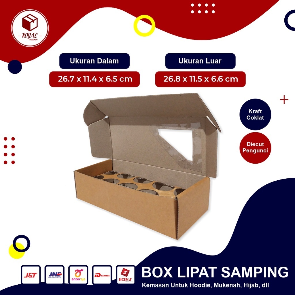 BOX DC LS ( 25 X 11 X 8 CM) (BOX TELUR) KARTON/POLOS/KARDUS/HAMPERS/PACKING TELUR