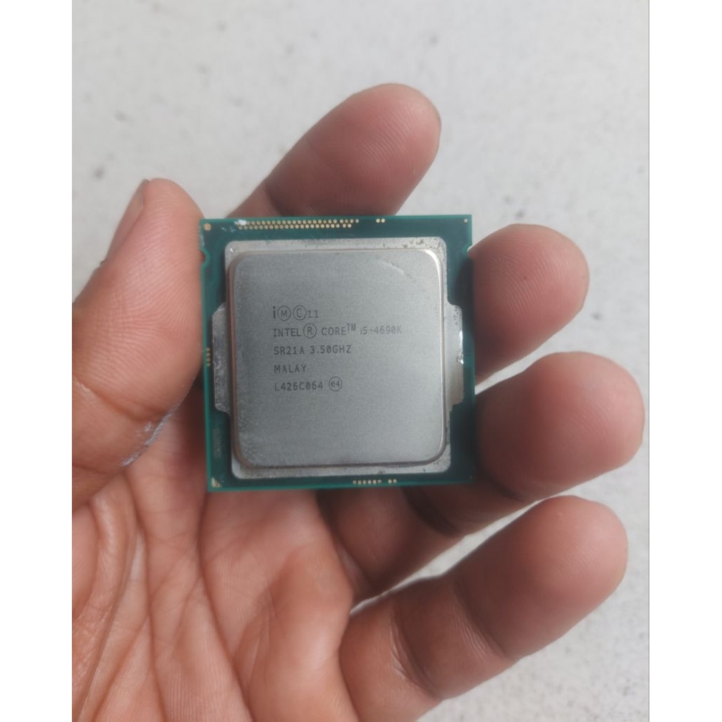 prosesor/cpu i5 4690k gen 4 lga 1150 haswell