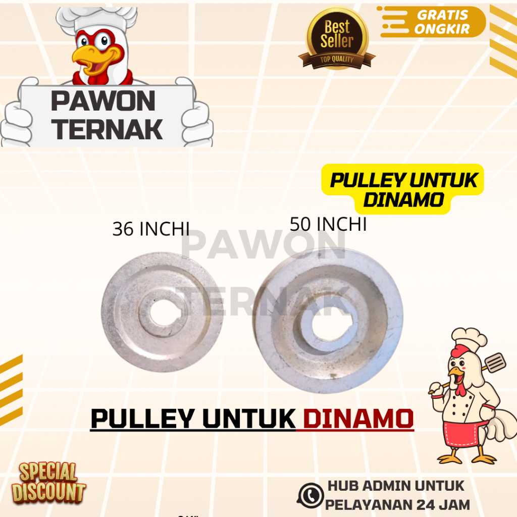 PULLEY UNTUK DINAMO - PULLEY DINAMO / PULLEY UNTUK DINAMO/ READY PULI DINAMO / PULLI DINAMO