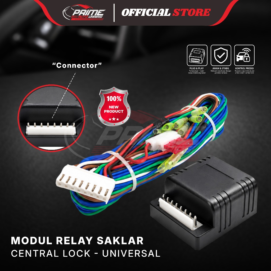 Modul Relay Saklar Central Lock Sentral Lock