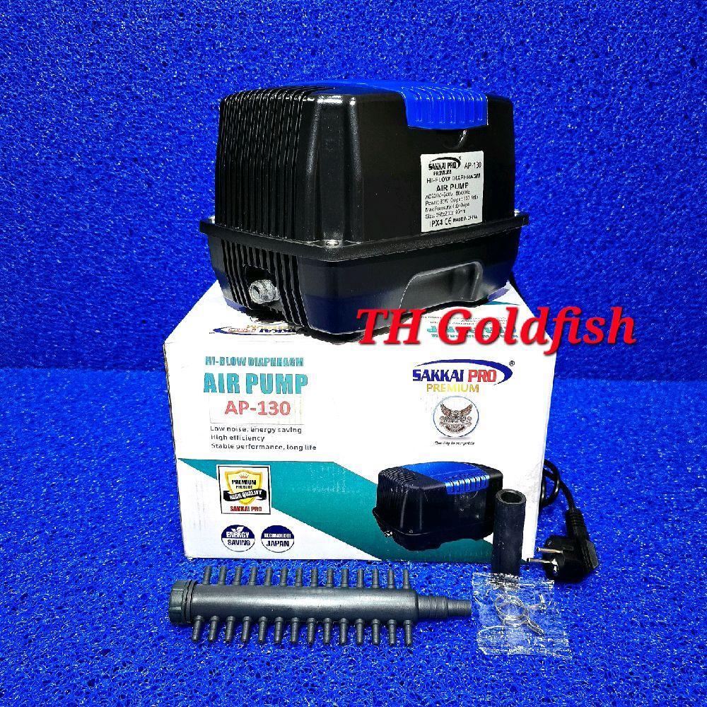 SAKKAI PRO Pompa Udara Aerator Aquarium Kolam Ikan SAKAI AP-130