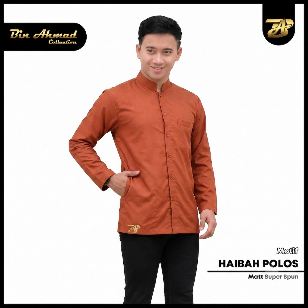 BIN AHMAD   Koko Dewasa Baju Koko Lengan Panjang