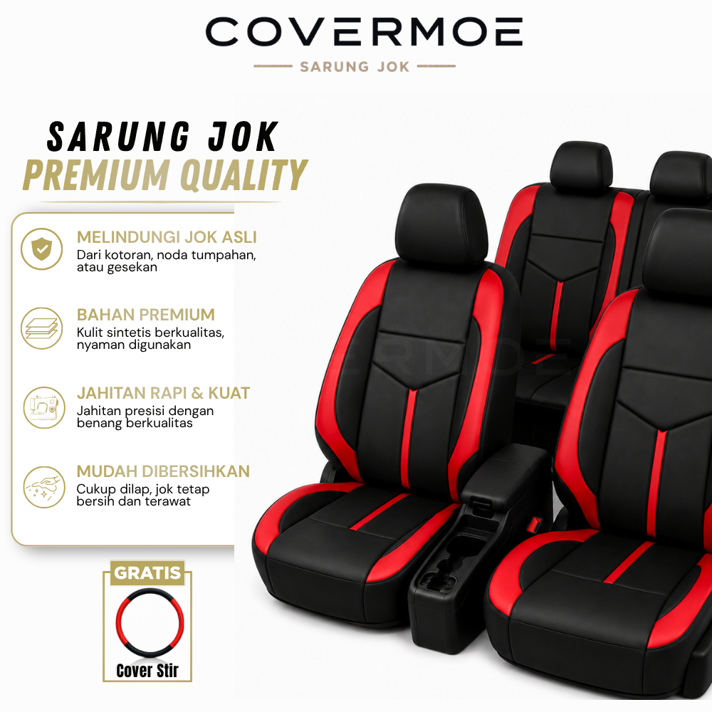 SARUNG JOK MOBIL CALYA/SIGRA BAHAN FORCE FULL 3 BARIS