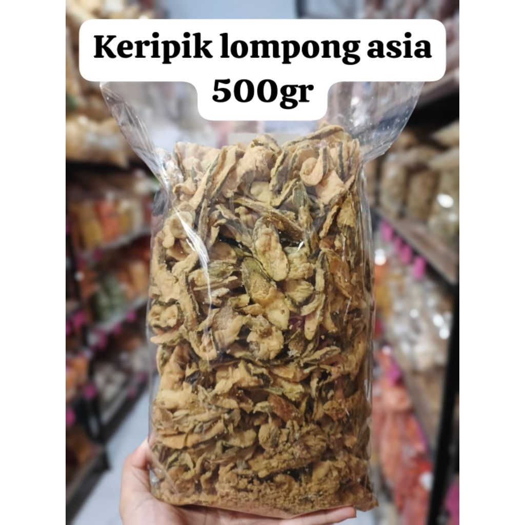 keripik lompong atau batang talas