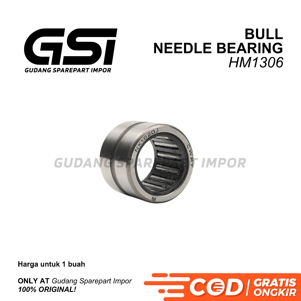 BULL Needle Bearing HM1306 / Spare Part Mesin Bobok Demolition Hammer Original