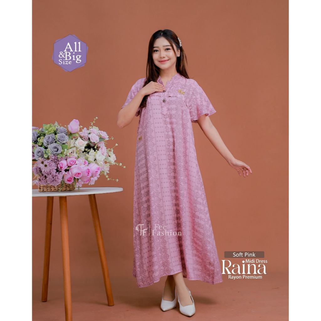 RAINA MIDI DRESS BY FEE FASHION || HOMEDRESS KEKINIAN