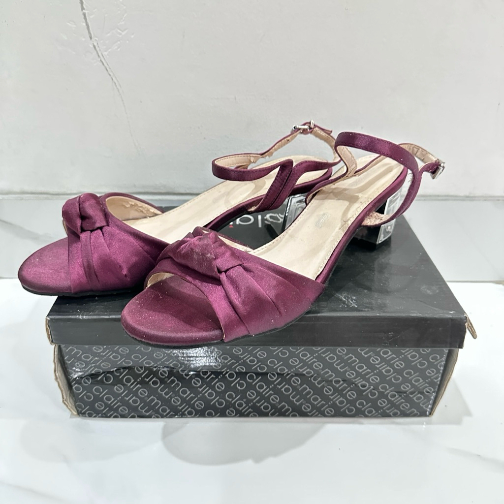 Sepatu Pesta Marie Claire Size 42 - 26cm Heels Pesta