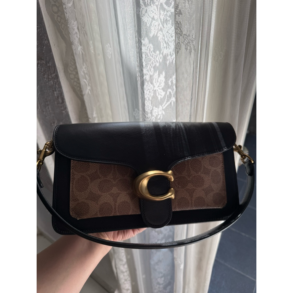 coach tabby 26 black signature original