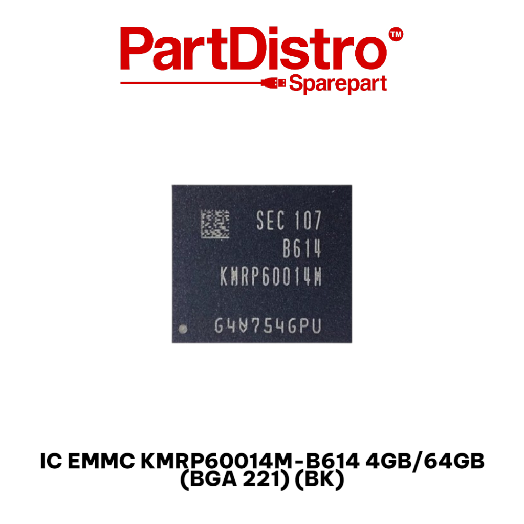 IC EMMC KMRP60014M-B614 4GB/64GB (BGA 221) (BK)