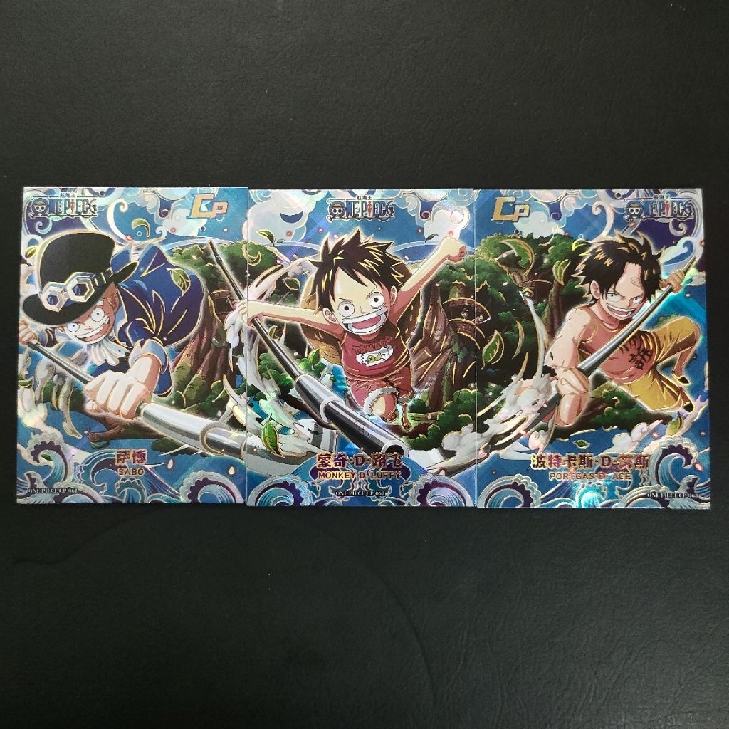 KARTU CCG ONE PIECE CONNECTING CARD SABO LUFFY ACE CP