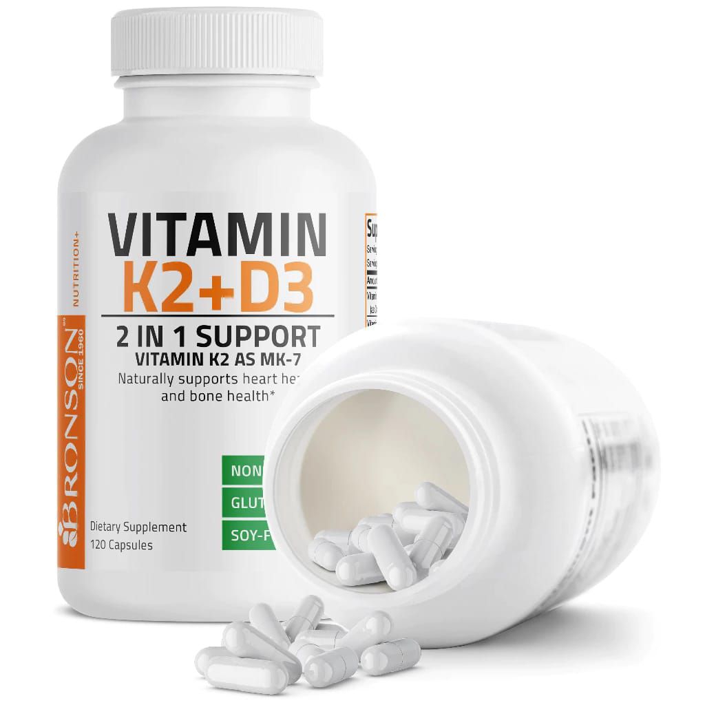 [ORIGINAL] Bronson Vit K2+D3 Original 120 Capsule