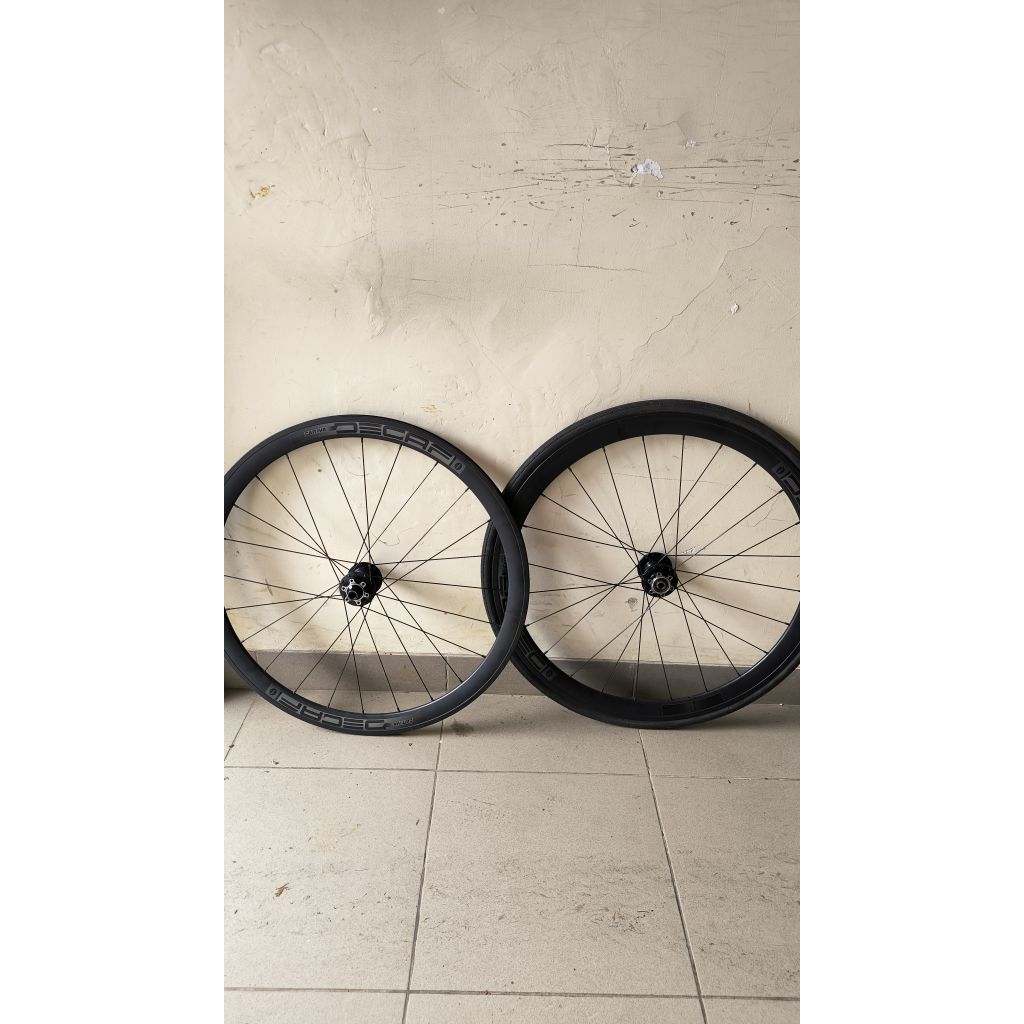 wheelset decaf sepeda roadbike