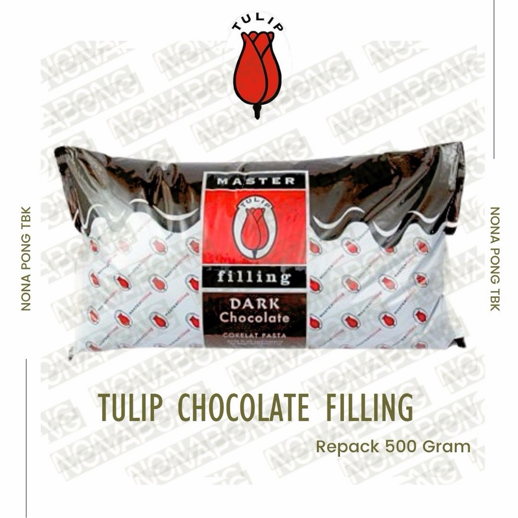 Coklat Filling | Isian kue Coklat | Selai Coklat | Tulip Cokkat Filling | Tulip Coklat Filling 500gr