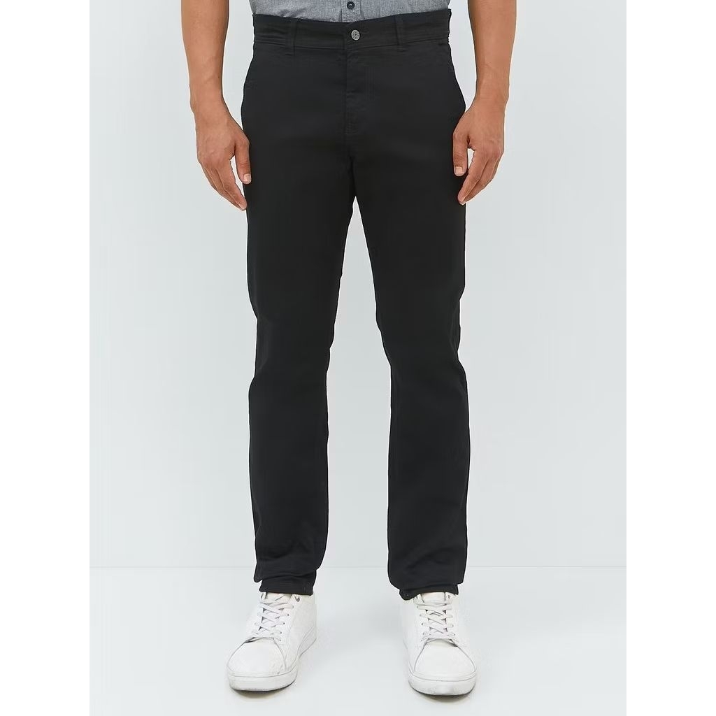 Celana Chino Slim Stretch Lois HSS012BK Original
