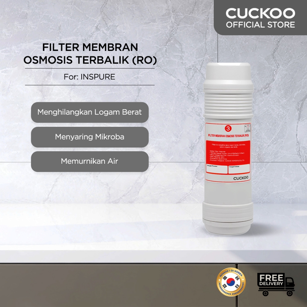 Refill Filter RO Water Purifier Cuckoo Inspure