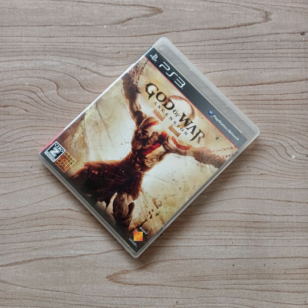 PS3 BD KASET GOW GOD OF WAR Ascension ORIGINAL