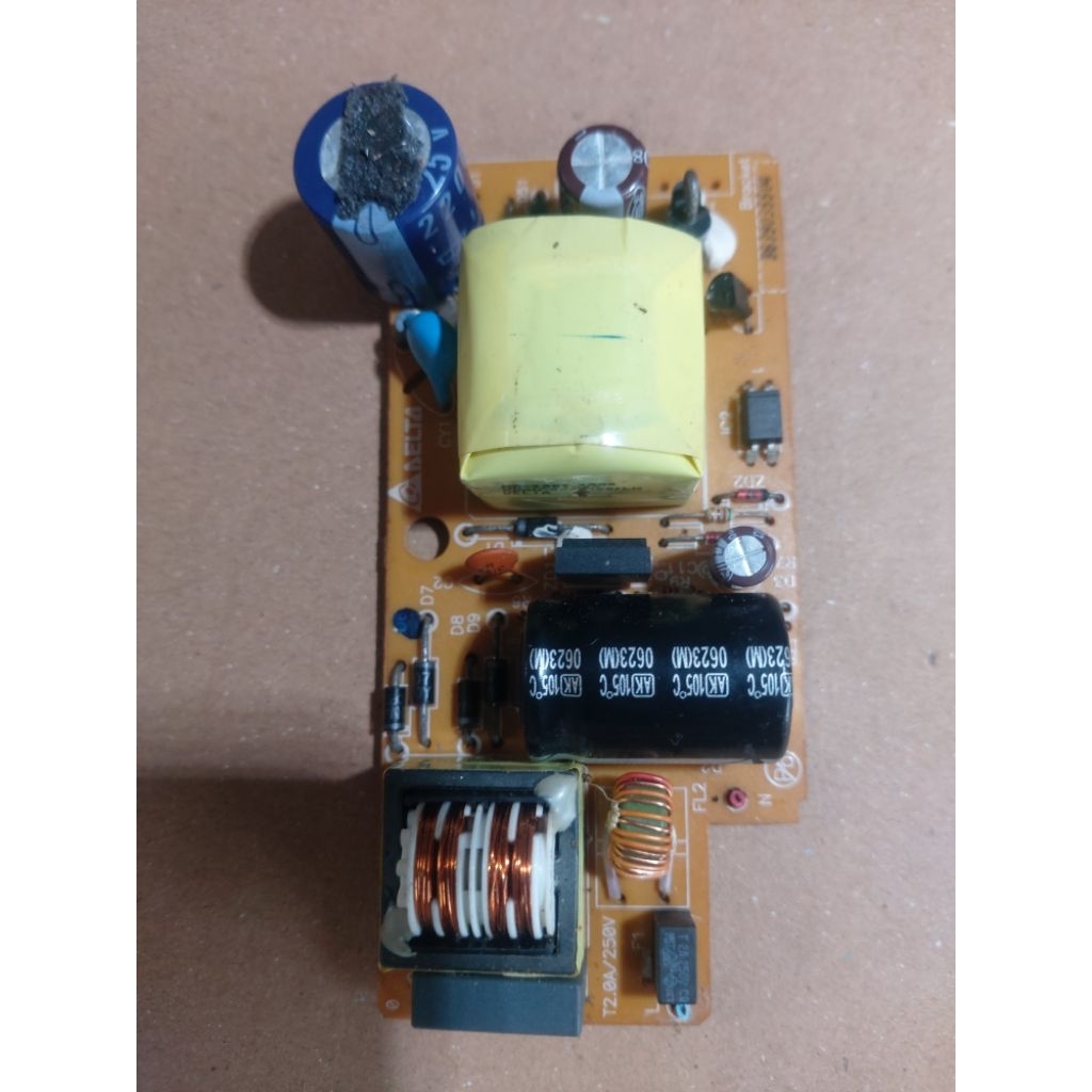 trafo smps out 24v 1A bekas masih normal