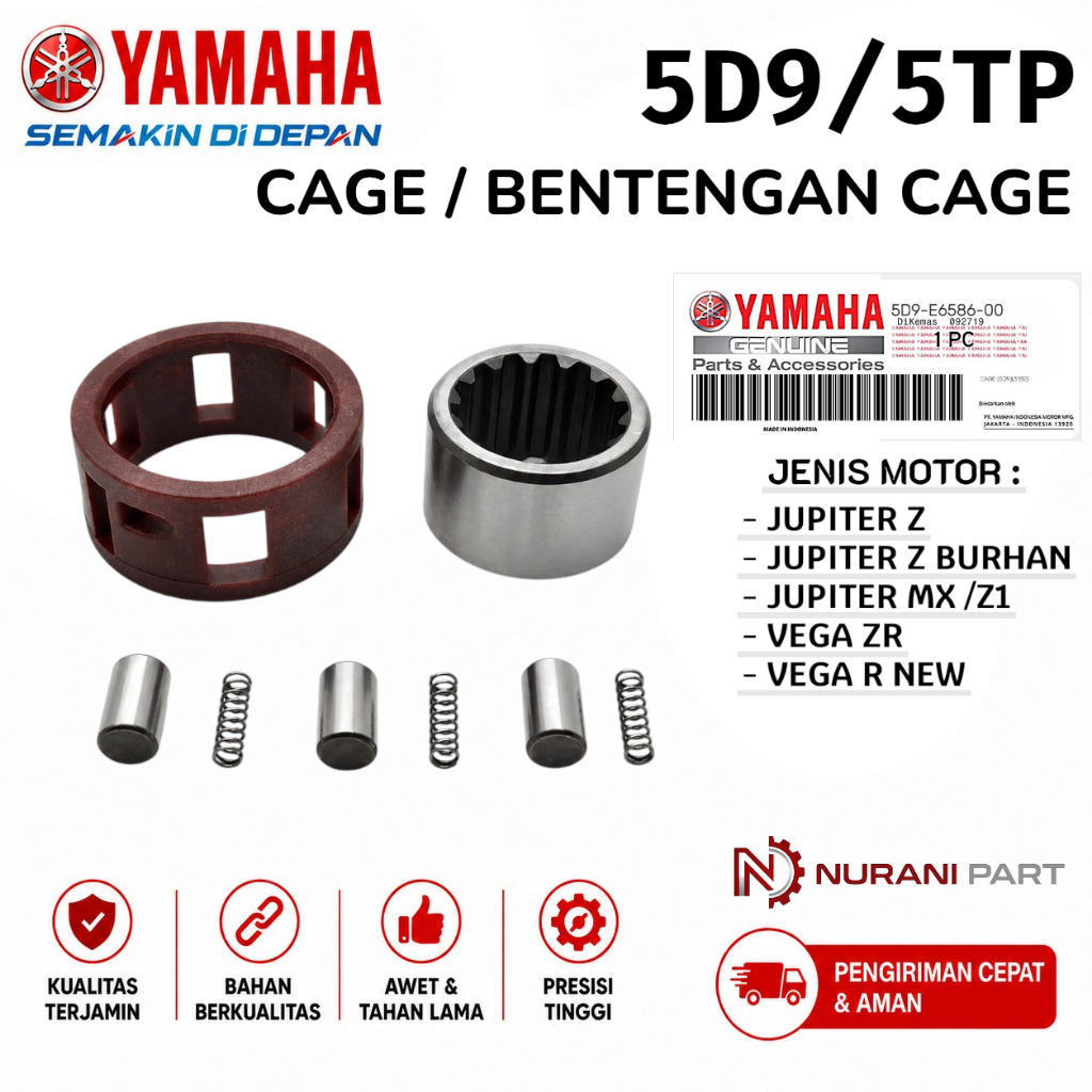 Cage Bentengan Kopling Jupiter Z / Jupiter Z Burhan /  Jupiter MX / Z1 / Vega ZR / Vega R New