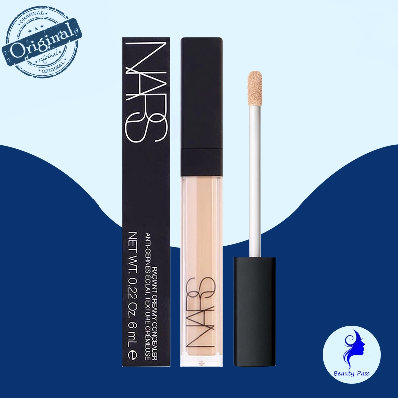 NARS Radiant Creamy Concealer 6ml/Nars Concealer/Nars Custard/Chantilly/Honey/Penyamar Lingkaran Hit