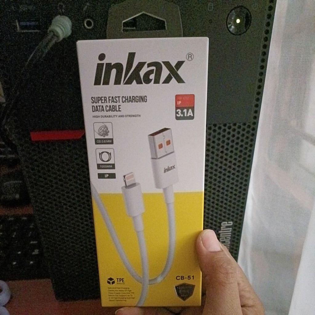 INKAX LIGHTNING Fast Charging Data Cable for IPHONE