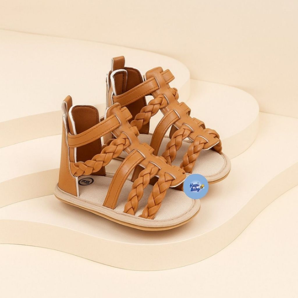 SALE 6.6 HEPIBABY -  GLADIATOR Sepatu prewalker bayi dan anak perempuan