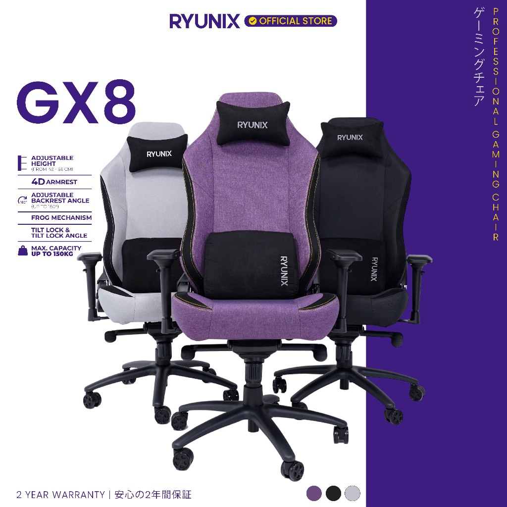 SADES RYUNIX Kursi Gaming Chair GX8