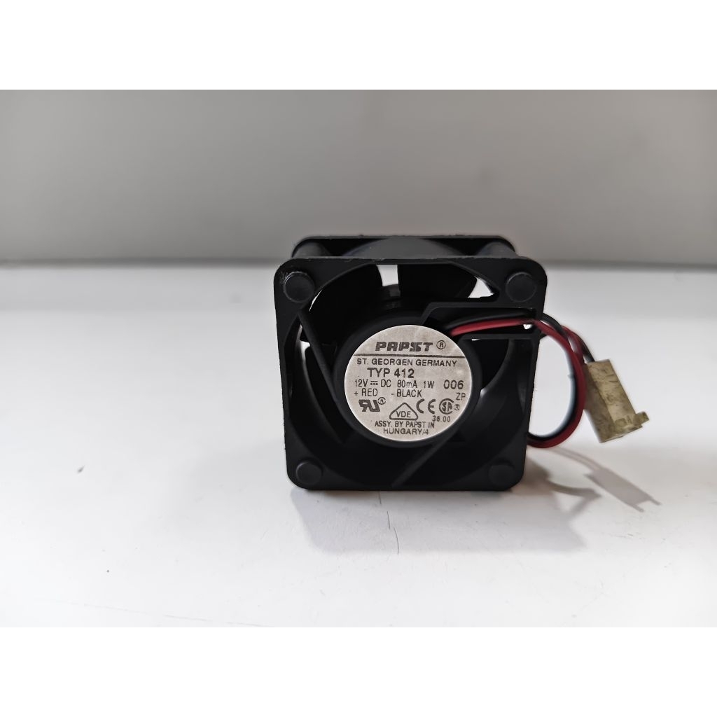 Fan kipas PAPST DC 12V-1W 4×4cm 2pin