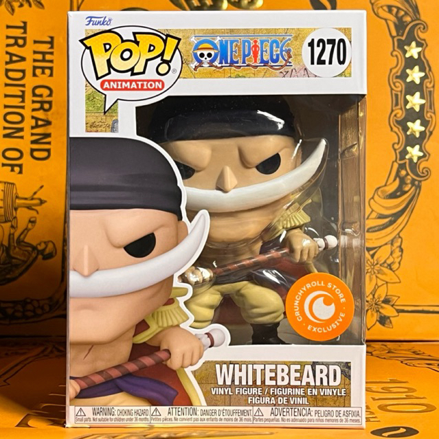 Funko Pop Animation: One Piece - Whitebeard #1270 | Crunchyroll Exclusive