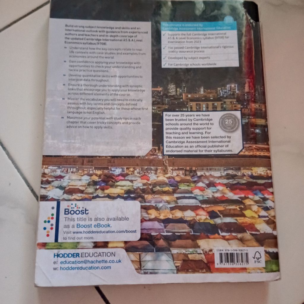 (PRELOVED)ECONOMICS SECOND EDITION CAMBRIDGE INTERNATIONAL AS & A LEVEL