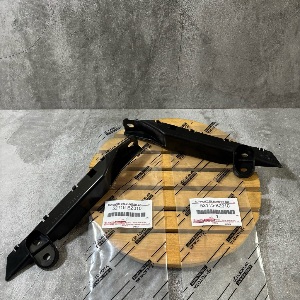 BREAKET BUMPER BEMPER DEPAN BREKET AVANZA XENIA 2004-2006 1SET KANAN KIRI ORIGINAL (52116-BZ010) (52