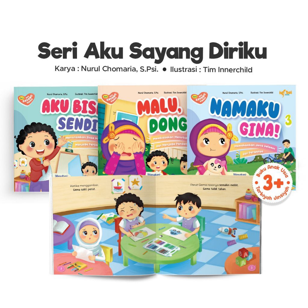 1 Set Seri Aku Sayang Diriku