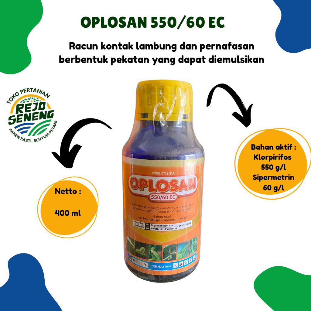INSEKTISIDA OPLOSAN 550/60 EC- 400 ml