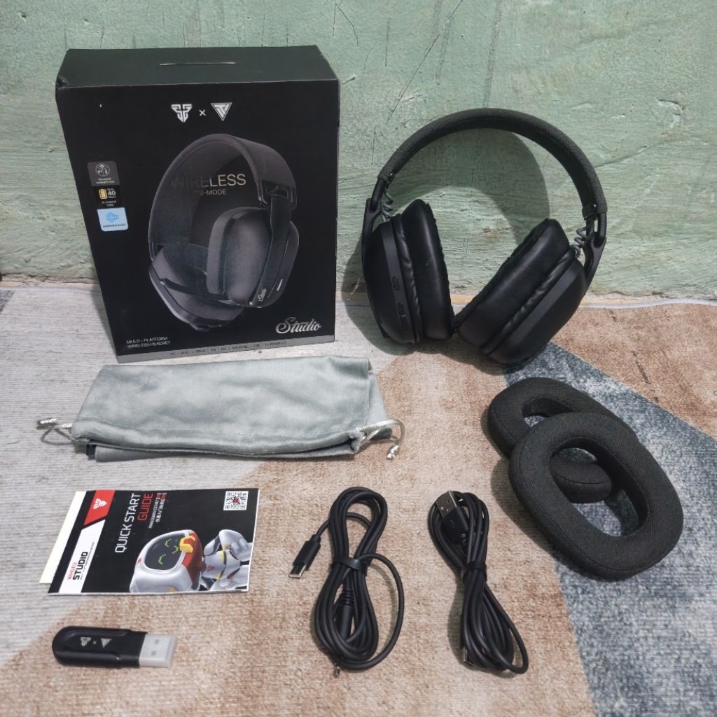 Headphone Headset Gaming Fantech Studio Non-Pro (second, garansi)