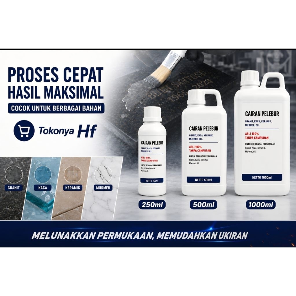 Tokonya Hf - Cairan Pelebur Granit
