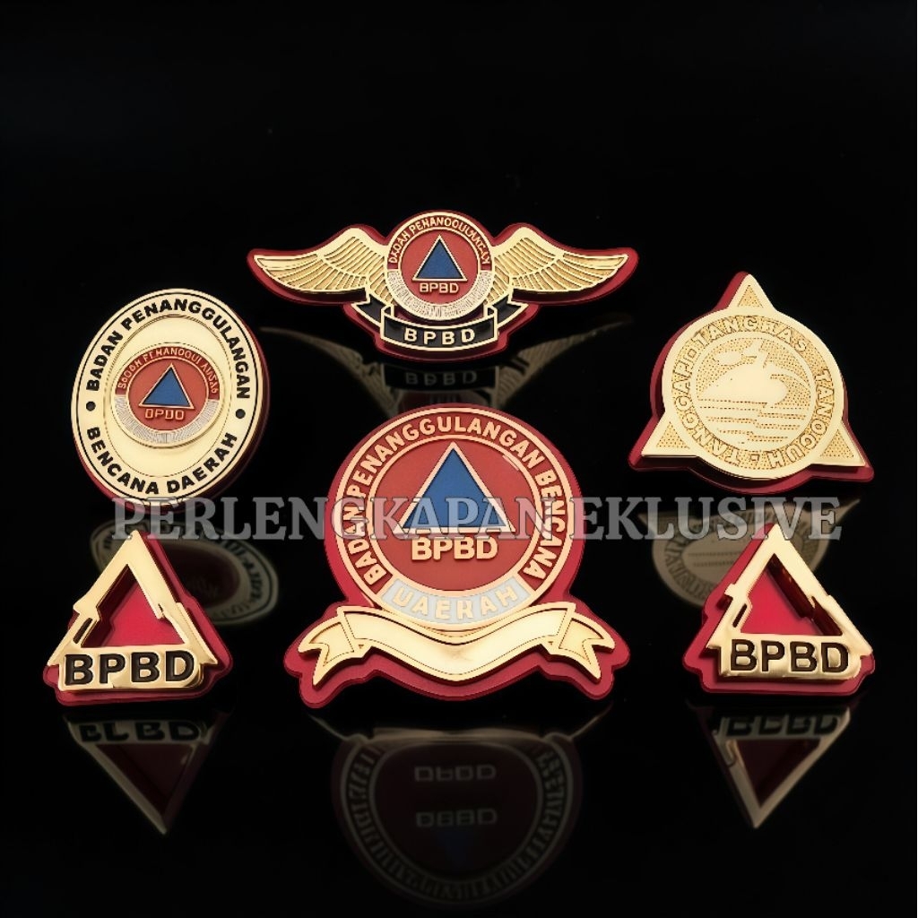 PIN BPBD | WING BPBD | EMBLEM BPBD | PJN KERAH BPBD | PIN TANGKIS BPBD