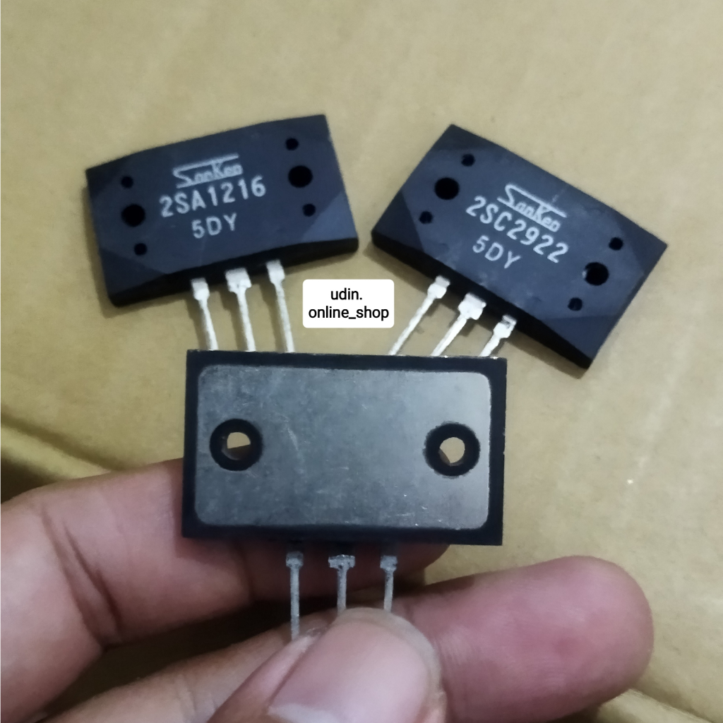transistor sanken 5dy original , transistor sanken 5dy 2sa1216 2sc2922 kualitas original / asli