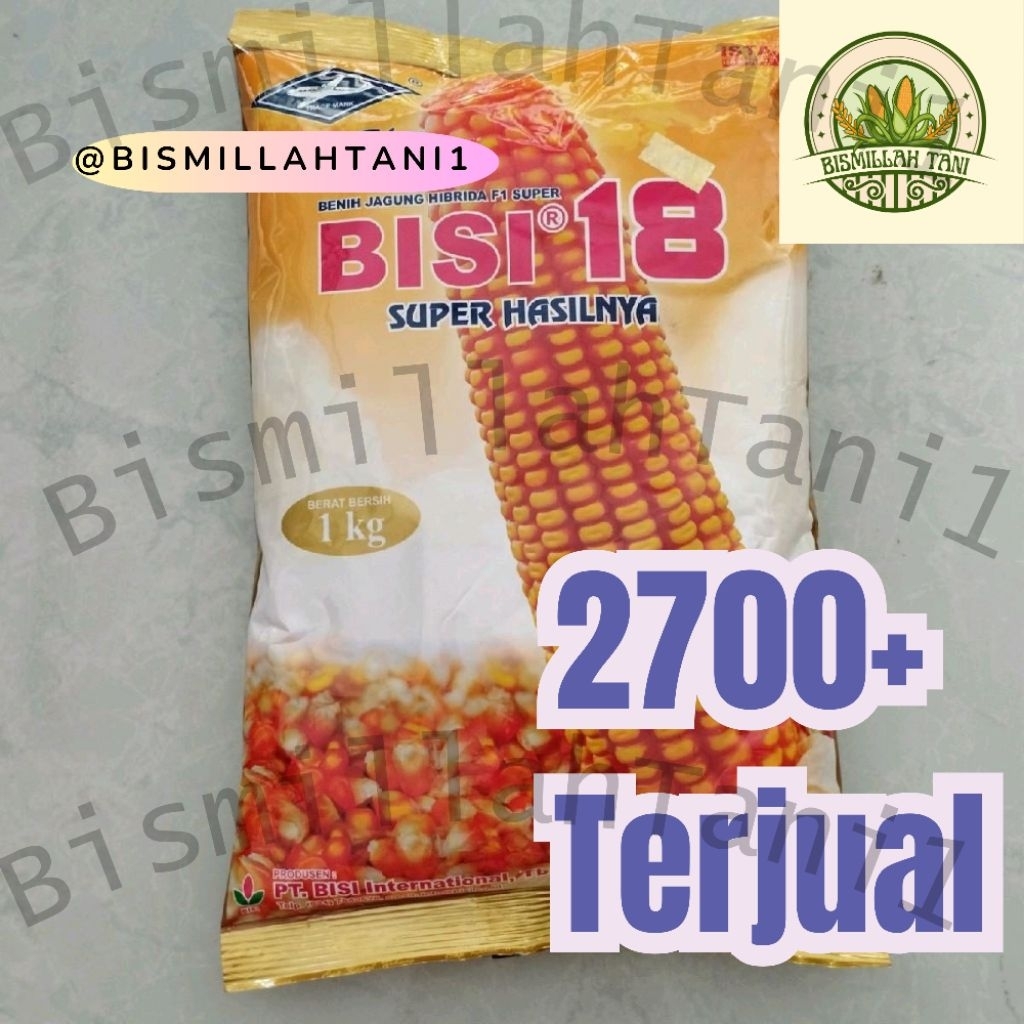 Benih Jagung Bisi 18 1 kg Original - Benih Jagung Bisi 18 1kg