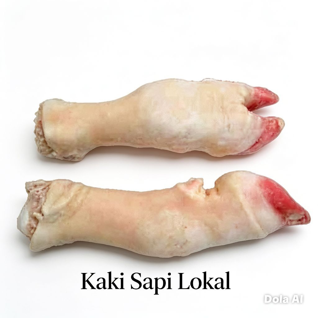 Kaki sapi mentah(Lokal)
