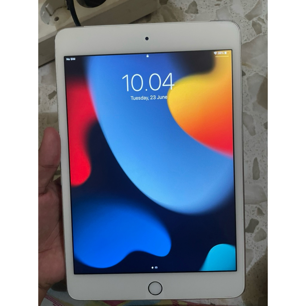 [Second] Ipad mini 4 wifi + celluler 128 GB ex inter silver