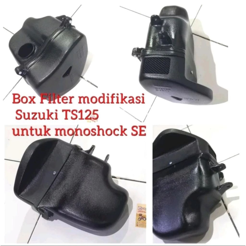 Box filter monoshock SE TS125 box filter modif TS 125 box hawa TS125 box filter TS125 barang langka