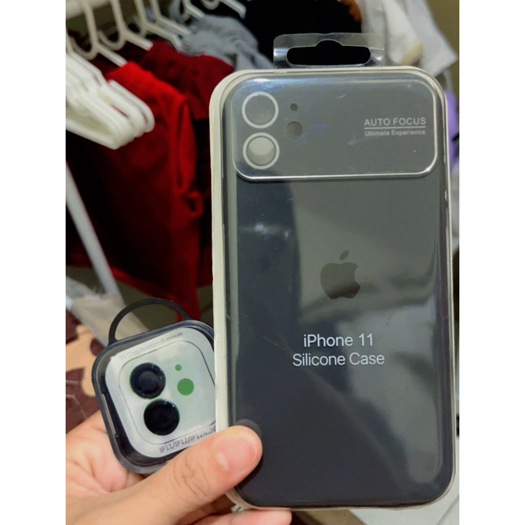 Case iphone 11 + lensa pelindung kamera