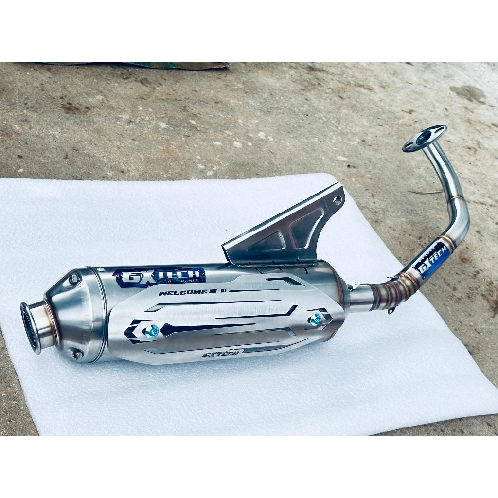 Knalpot Standar Racing SS-01 V1 Titan Bebas Request Beat Karbu Beat Deluxe Scoopy Mio m3 Fillano Ori