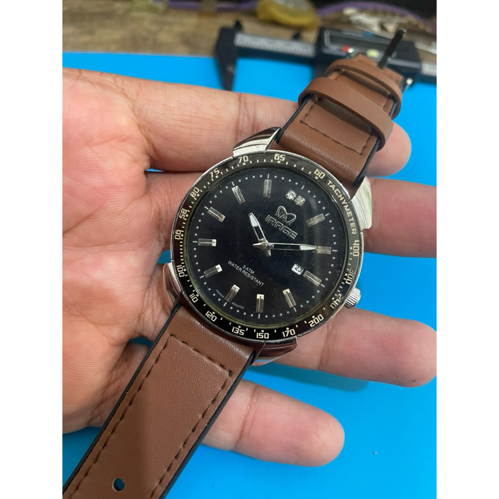 jam tangan mirage second ori