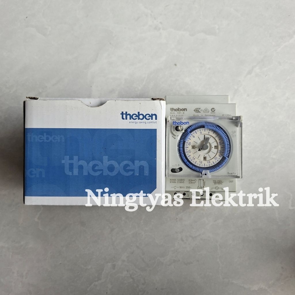 Timer Theben SUL-181D Mengatur Nyala/Mati Perangkat Listrik
