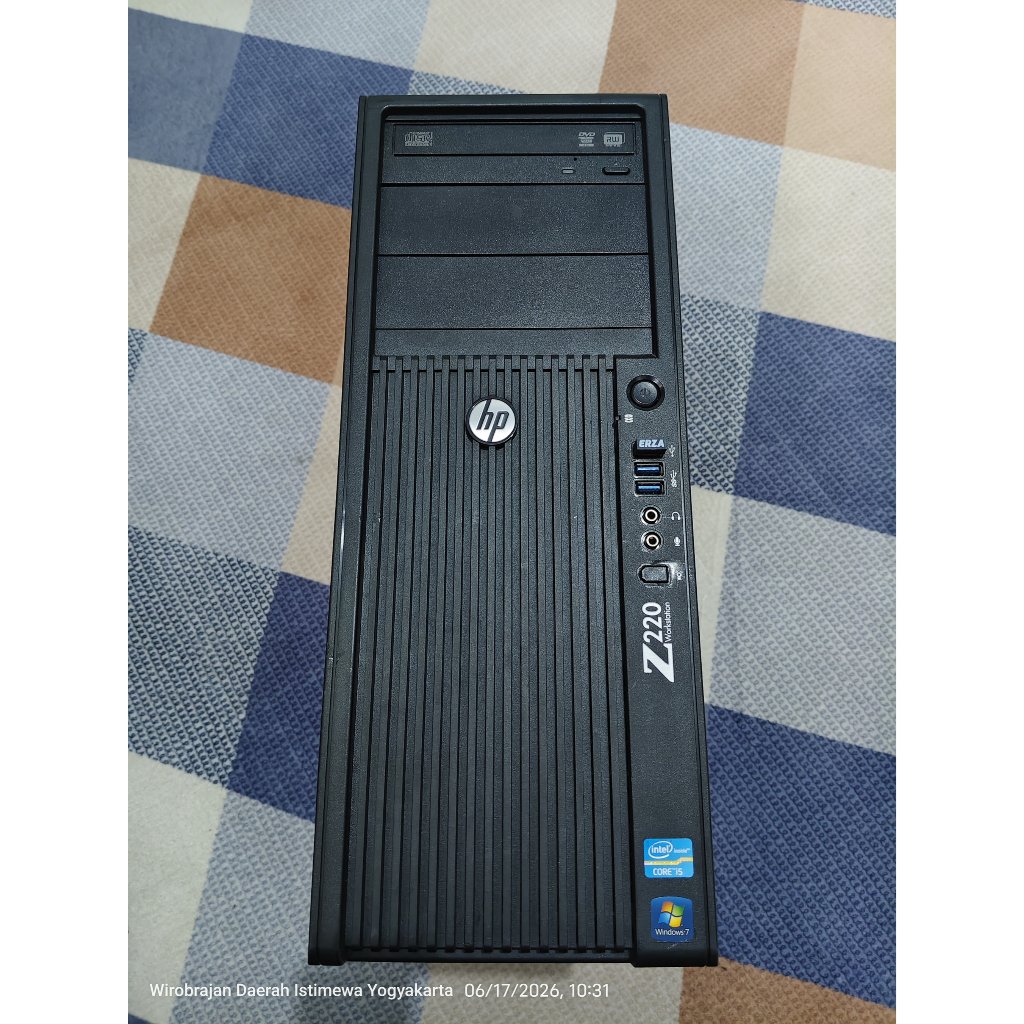 Komputer Intel i5-3470 RAM 16GB DDR3 660GB HDD CPU PC Built-Up HP Z220