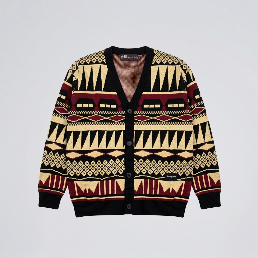 Meaning CIrlce - Cardigan Knitwear - Bohemian Pria Wanita
