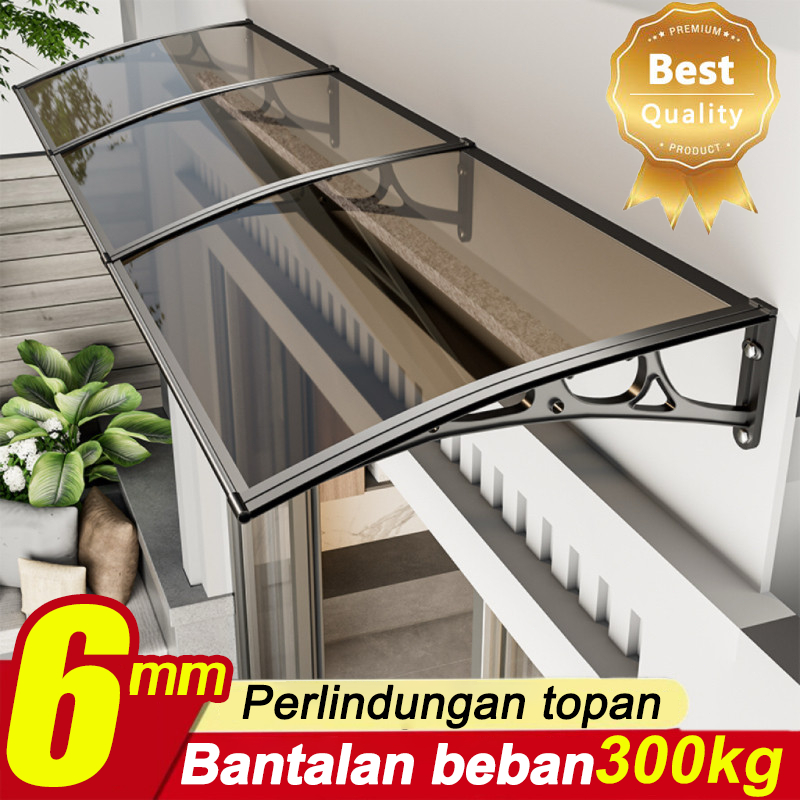 99% Anti uv Canopy Kanopi Atap Atap Transparan 60*100cm/100*150cm/60*300cm anti uv/anti panas atap k